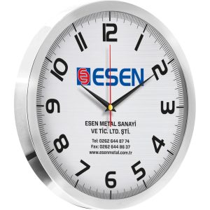 V30-940-B Ø 30 cm Metal Duvar Saati