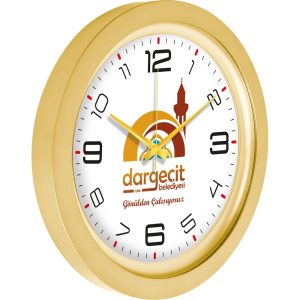 V30-741-A Ø 40 cm Metalize Duvar Saati