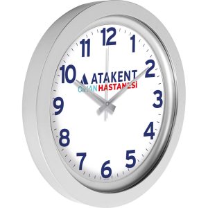 V30-741-G Ø 40 cm Metalize Duvar Saati