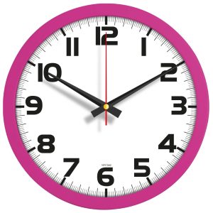 V30-333-FSY Ø 30 cm Plastik Duvar Saati