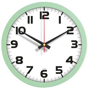 V30-333-MYSL Ø 30 cm Plastik Duvar Saati