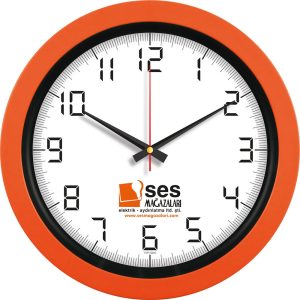 V30-346-T Ø 40 cm Plastik Duvar Saati