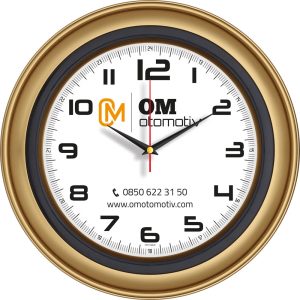 V30-509-A Ø 40 cm Plastik Duvar Saati