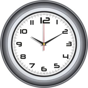 V30-509-F Ø 40 cm Plastik Duvar Saati