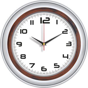 V30-509-G Ø 40 cm Plastik Duvar Saati