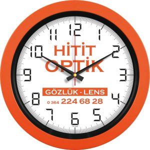 V30-546-T Ø 40 cm Plastik Duvar Saati