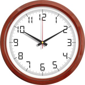 V30-551-AH Ø 40 cm Plastik Duvar Saati